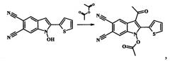 Способ получения 3-ацилзамещенных 2-арил(гетерил)-1н-индол-5,6-дикарбонитрилов (патент 2640351)