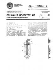 Порошковый огнетушитель (патент 1217430)