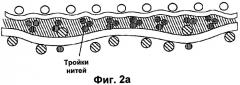 Многослойная формовочная ткань, состоящая из двух систем основных нитей с трехниточным соединением (патент 2347019)