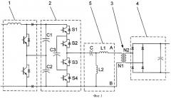 Преобразовательная схема и система с такой преобразовательной схемой (патент 2467459)