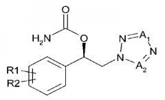Способ получения (r)-1-арил-2-тетразолилэтилового эфира карбаминовой кислоты (патент 2508290)