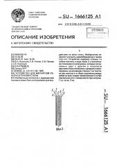 Устройство для магнитной рефлексотерапии стопы (патент 1666125)