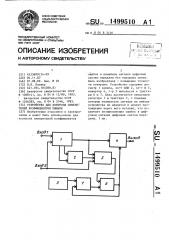 Устройство для контроля измерителей коэффициентов ошибок (патент 1499510)