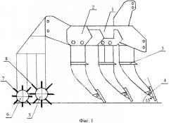 Глубокорыхлитель навесной (патент 2360388)