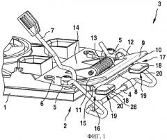 Ручная шлифовальная машина с новым устройством для натяжения листа шлифовальной шкурки (патент 2440882)