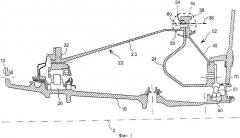 Опорное устройство подшипников вращающегося вала авиационного двигателя и авиационный двигатель, оборудованный таким устройством (патент 2357120)