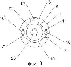 Быстросъёмное крепление глушителя на дульный тормоз-компенсатор оружия (патент 2539611)