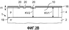 Способ изготовления полупроводникового компонента с интегрированным поперечным сопротивлением (патент 2548589)