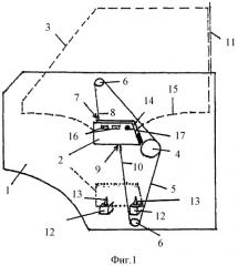 Стеклоподъемник и способ установки оконного стекла (патент 2361994)