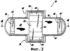 Драпирующаяся гигиеническая адсорбирующая прокладка и материалы, используемые для драпирующегося гигиенического адсорбирующего изделия (патент 2380073)