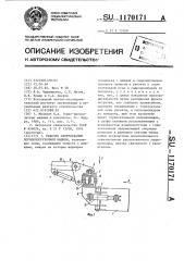 Рабочее оборудование породопогрузочной машины (патент 1170171)