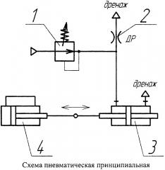 Пневматическая система нагружения выходного звена гидропривода (патент 2605275)