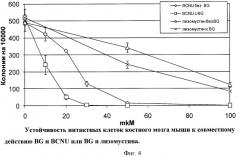 Способ селекции клеток in vivo с помощью лизомустина (патент 2425149)