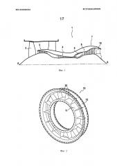 Волокнистая заготовка для полой лопатки газотурбинного двигателя (патент 2661582)