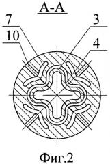 Соосно-струйная форсунка (патент 2497011)