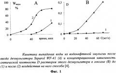 Способ повышения эффективности деэмульгаторов водонефтяных эмульсий (патент 2316578)