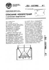 Распределитель шихты загрузочного устройства доменной печи (патент 1257092)