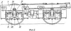 Ходовая тележка грузового железнодорожного вагона (патент 2248286)