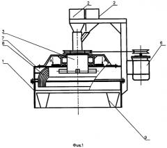 Центробежный смеситель сыпучих материалов (патент 2553865)