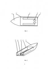 Плавсредство для оборудования амфибийных транспортных средств (патент 2605136)