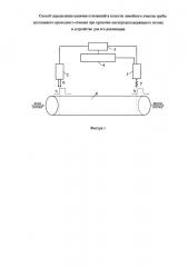 Способ определения наличия отложений в полости линейного участка трубы постоянного проходного сечения при прокачке кислородосодержащего потока и устройство для его реализации (патент 2594397)