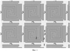 Частотно-селективная высокоимпедансная поверхность на основе метаматериала (патент 2585178)
