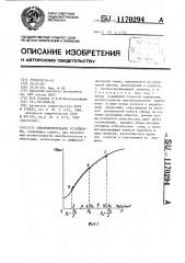 Силоизмерительное устройство (патент 1170294)