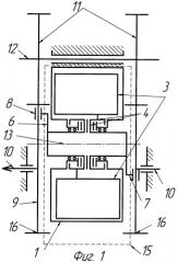 Многосекционный роторно-лопастной двигатель (патент 2345225)