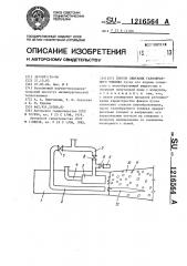 Способ сжигания газообразного топлива (патент 1216564)