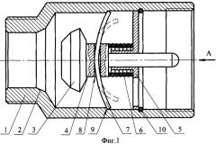 Автоматический термозапорный клапан (патент 2315222)
