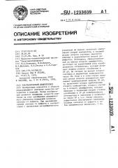 Ультразвуковой дефектоскоп (патент 1233039)