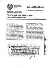 Машина для калибровки луковиц цветочных культур (патент 1060166)