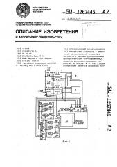 Функциональный преобразователь (патент 1267445)