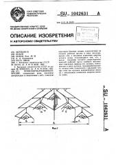 Почвообрабатывающее орудие (патент 1042631)