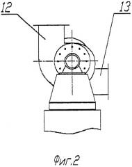 Тягодутьевое реверсивное устройство для конвективного нагрева или охлаждения металла в термической печи (патент 2301389)
