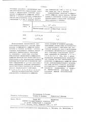 Хронопотенциометрический способ определения коэффициента диффузии ионов металла в солевом расплаве (патент 1376033)