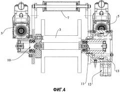 Машина для спиральной намотки с моторизованными катушками (патент 2468981)