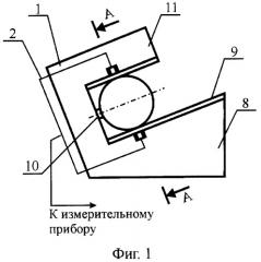 Способ измерения диаметра валов и устройство для его осуществления (патент 2297594)