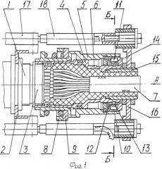 Устройство для расстыковки электрических коммуникаций между разделяемыми в процессе эксплуатации частями изделия и отрывной электрический соединитель для него (патент 2449439)