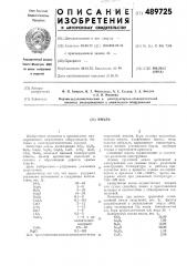 Эмаль (патент 489725)