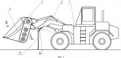 Погрузчик-измельчитель (патент 2327009)