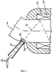 Устройство для вывода ускоренных электронов из авторезонансного ускорителя (патент 2564090)