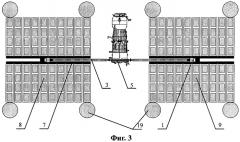 Солнечная батарея космического аппарата большой площади (патент 2309093)