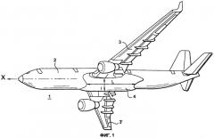 Стенка переборки нижнего обтекателя летательного аппарата и летательный аппарат, снабженный нижним обтекателем (патент 2403178)