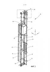 Лифт с канатоведущим шкивом без помещения для приводного механизма (патент 2627248)