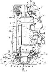 Устройство тормозного суппорта тормоза рельсового транспортного средства с системой уплотнений для эксцентриковых валов (патент 2461750)