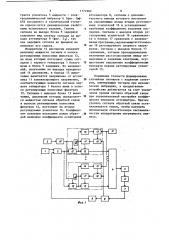 Устройство формирования случайных сигналов,имитирующих сигналы при механических вибрациях (патент 1171960)