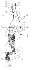 Бесфорсажный турбореактивный двигатель (патент 2663440)