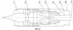 Турбореактивный двигатель (патент 2418969)
