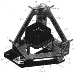Способ и устройство позиционирования в пространстве гироприбора при его испытаниях (патент 2488078)